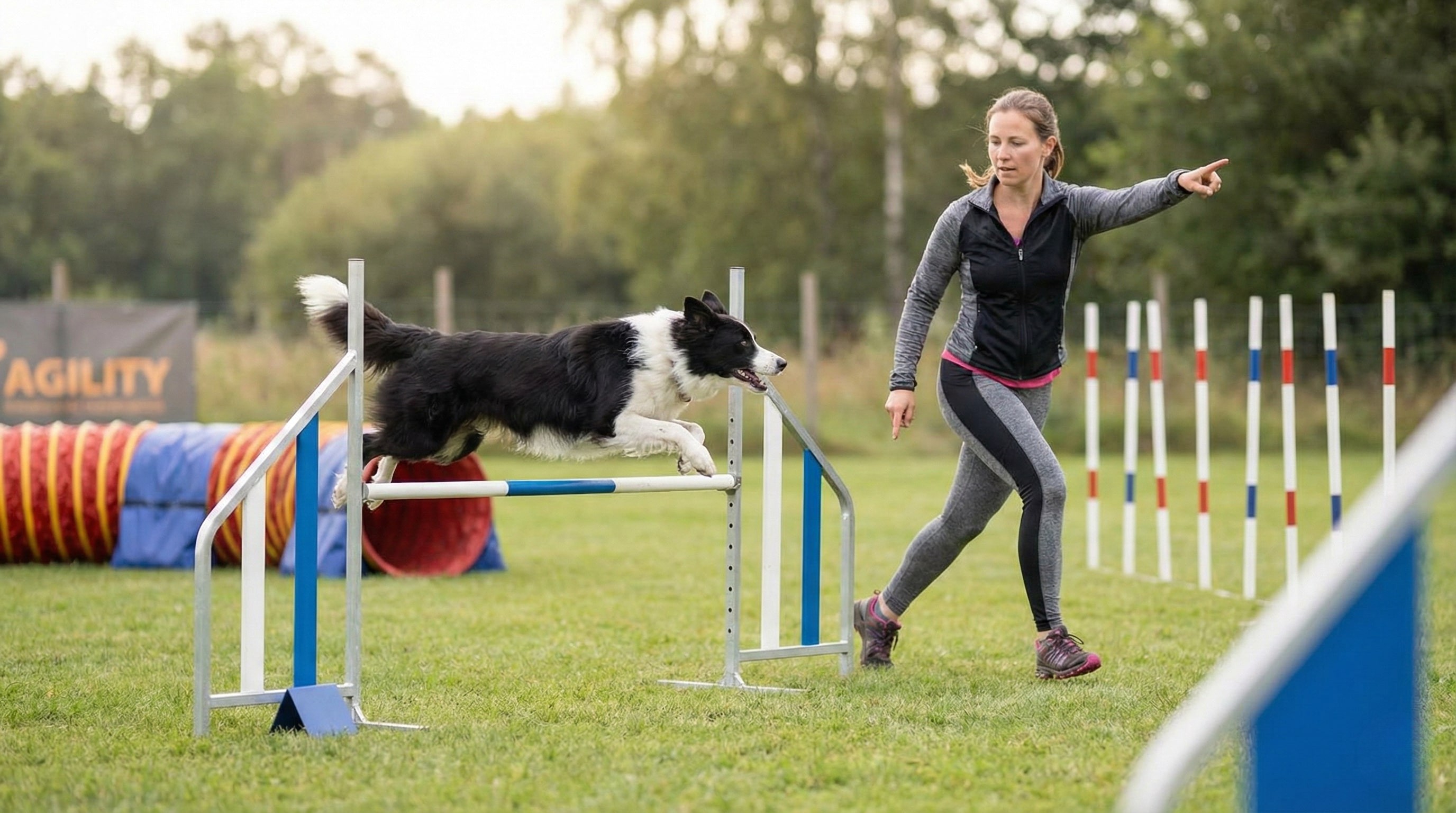 Parcours d'agility